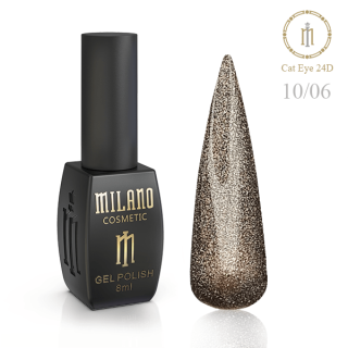 Гель-лак №10/06 Milano Cat Eye Effulgence 8 мл