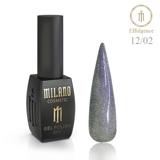 Гель-лак №12/02 Milano Effulgence 8 мл