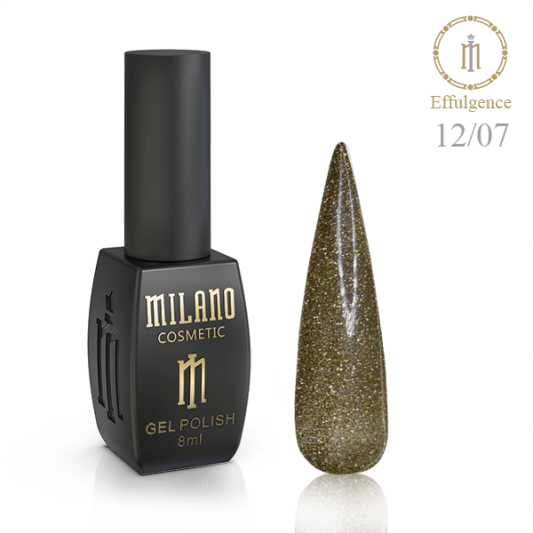 Гель-лак №12/07 Milano Effulgence 8 мл