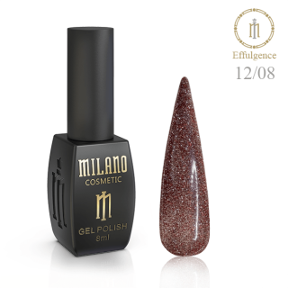 Гель-лак №12/08 Milano Effulgence 8 мл