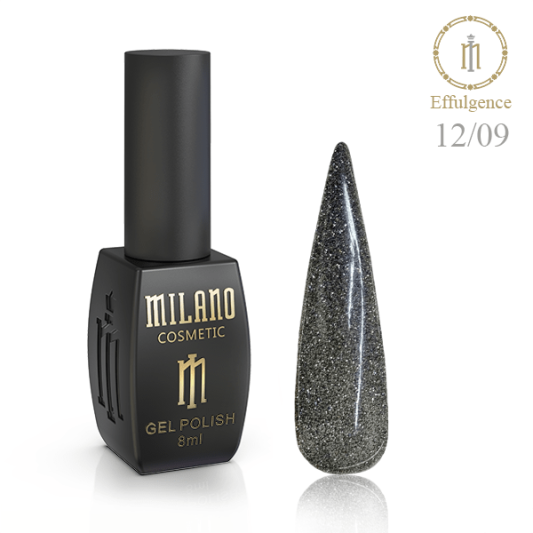 Гель-лак №12/09 Milano Effulgence 8 мл