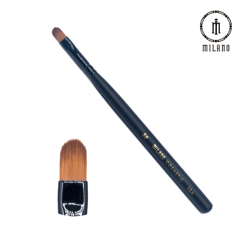Пензель для гелю (Oval) №8 Milano Пензель для гелю (Oval) №8 Milano