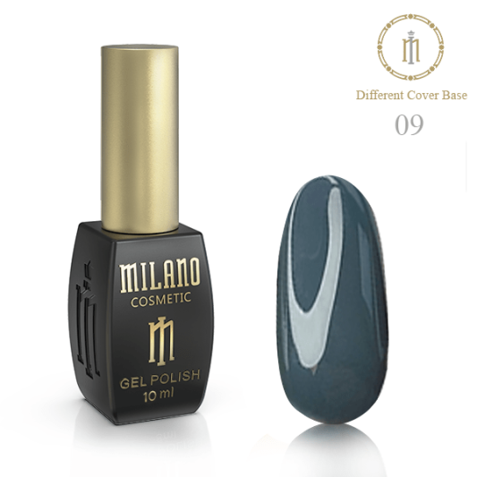 База кольорова №09 Milano Different Cover Base 10 мл