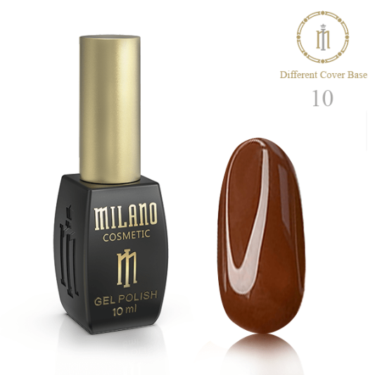 База кольорова №10 Milano Different Cover Base 10 мл