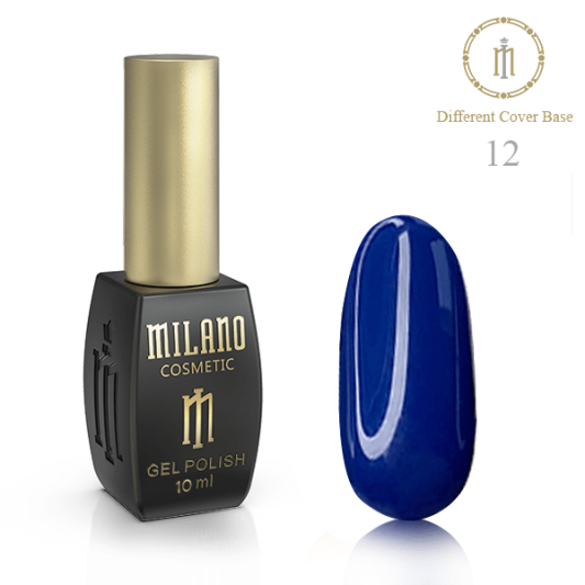 Цветная база №12 Milano Different Cover Base 10 мл