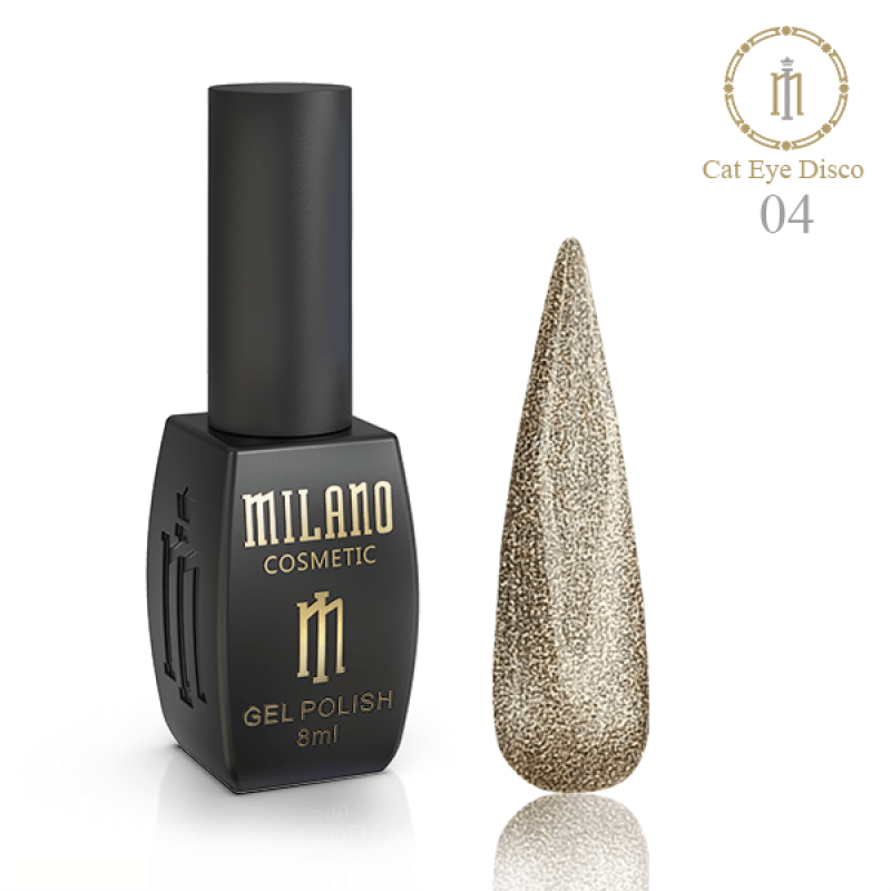 Гель-лак №04 Milano Disco Cat Eye 8 мл Гель-лак №04 Milano Disco Cat Eye 8 мл