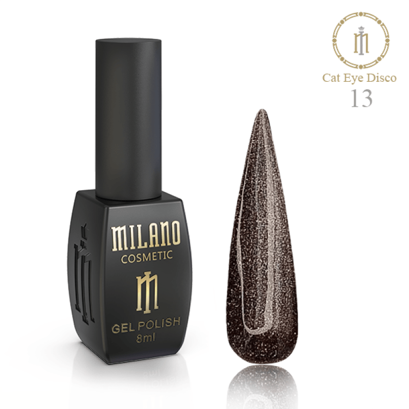 Гель-лак №13 Milano Disco Cat Eye 8 мл Гель-лак №13 Milano Disco Cat Eye 8 мл