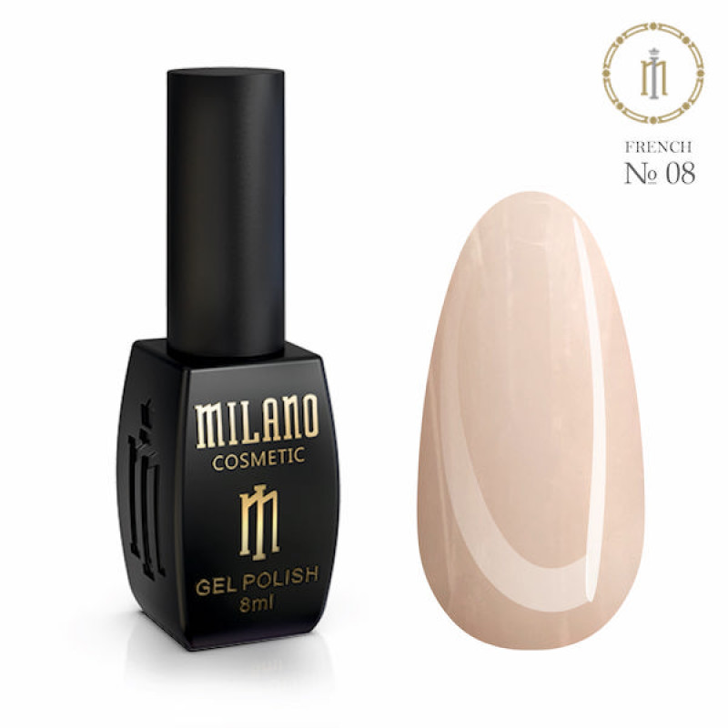 Гель-лак Milano French №08 8мл Гель-лак Milano French №08 8мл
