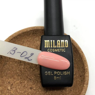 Гель-лак Milano Nude 02 8мл