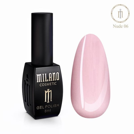 Гель-лак Milano Nude 06 8мл