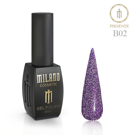 Гель-лак Milano Phoenix B02 8мл