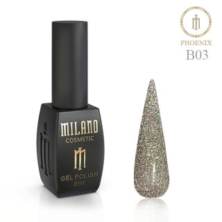 Гель-лак Milano Phoenix B03 8мл