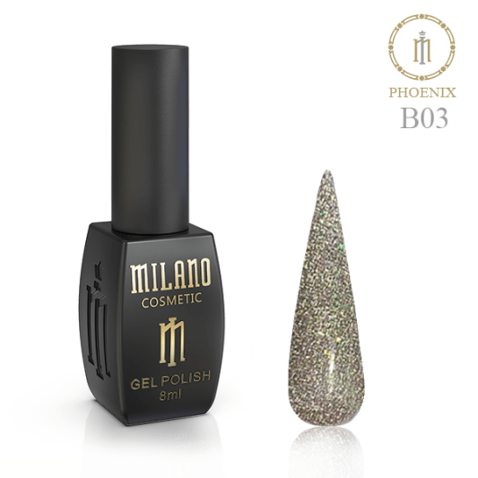 Гель-лак Milano Phoenix B03 8мл