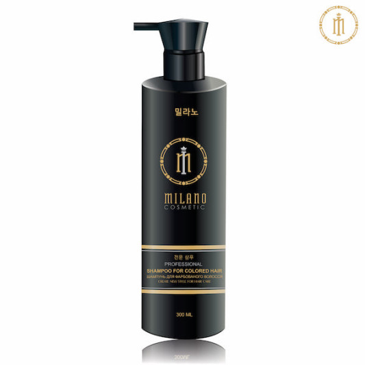 Шампунь для фарбованого волосся Milano Cosmetic 300 мл