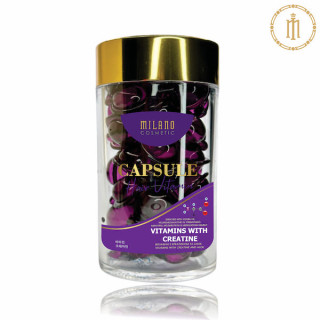 Вітаміни для волосся з креатином Milano Cosmetic 50 шт