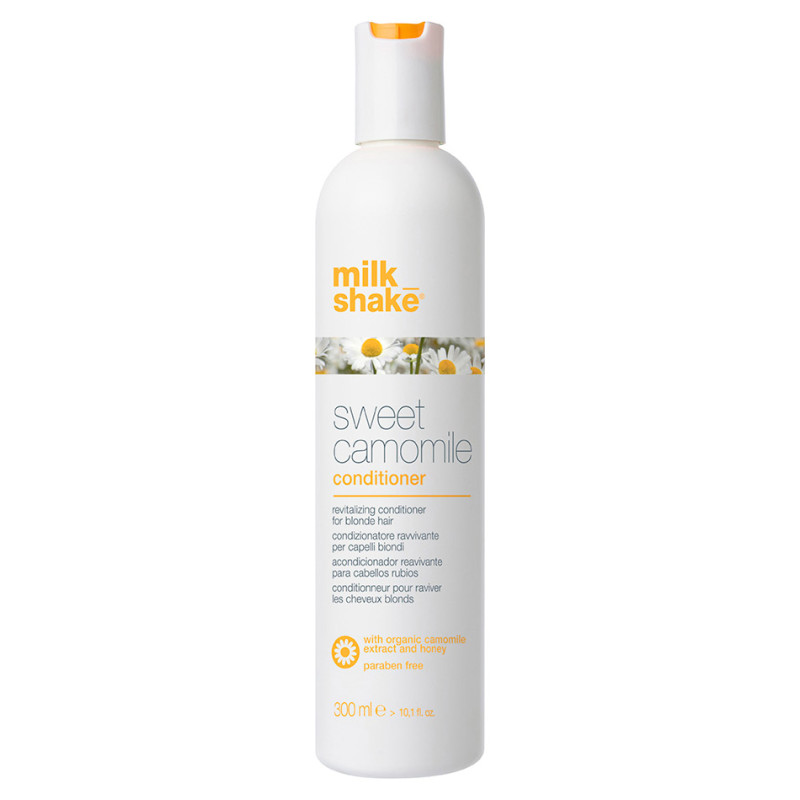 Відновлюючий кондиціонер для світлого волосся Milk Shake Sweet Camomile Conditioner 300 мл Відновлюючий кондиціонер для світлого волосся Milk Shake Sweet Camomile Conditioner 300 мл