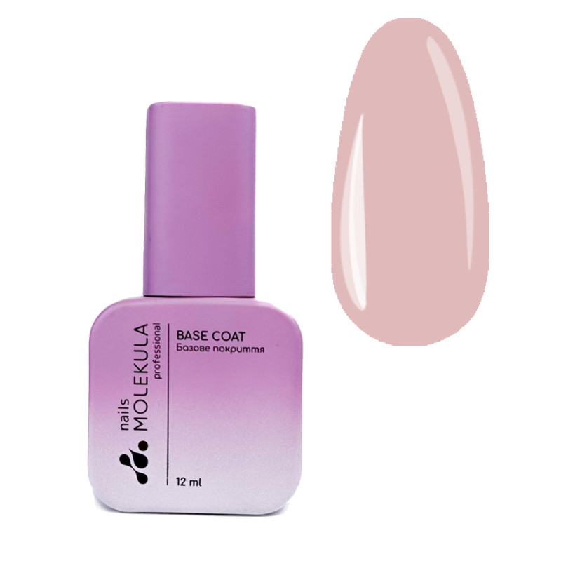 База бежевая Base Nude natural Nails Molekula 12 мл База бежевая Base Nude natural Nails Molekula 12 мл