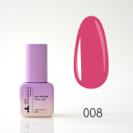 Гель-лак Gel Polish №008 Розовая ягода Nails Molekula 6 мл Гель-лак Gel Polish №008 Розовая ягода Nails Molekula 6 мл