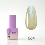 Гель-лак Gel Polish №064 Місячно-блакитне сяйво Nails Molekula 6 мл
