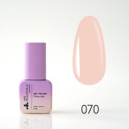Гель-лак Gel Polish №070 Бежевый натюрель Nails Molekula 6 мл