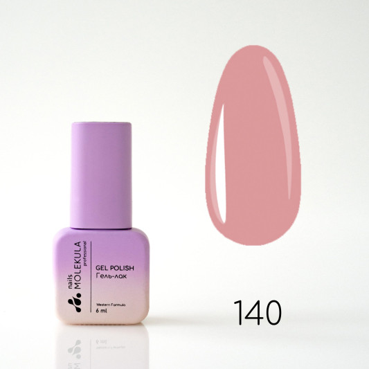 Гель-лак Gel Polish №140 Джеральдін Nails Molekula 6 мл