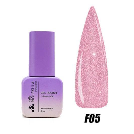 Гель-лак Nails Molekula Flash effect collection №F05 6 мл