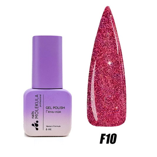 Гель-лак Nails Molekula Flash effect collection №F10 6 мл