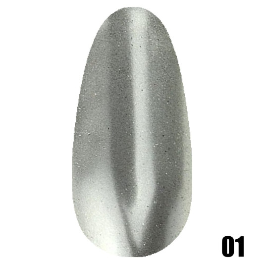 Дзеркальна пудра №01 (Срібло) Molekula Mirror Powder №01 1 г