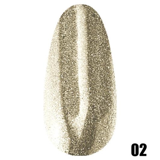 Дзеркальна пудра №02 (Бронза) Molekula Mirror Powder №02 0,8 г