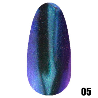 Дзеркальна пудра №05 (Синий) Molekula Mirror Powder №05 1 г