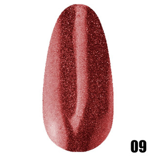 Дзеркальна пудра №09 (Червоний) Molekula Mirror Powder №09 1 г
