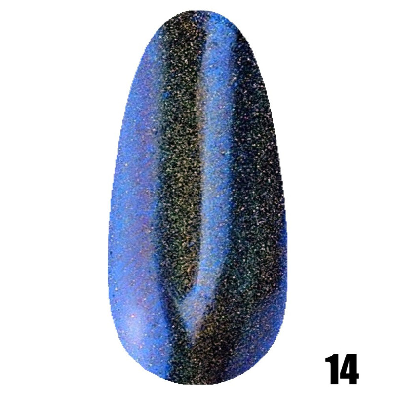Дзеркальна пудра №14 (Темно бірюзовий) Molekula Mirror Powder №14 0.8 г Дзеркальна пудра №14 (Темно бірюзовий) Molekula Mirror Powder №14 0.8 г