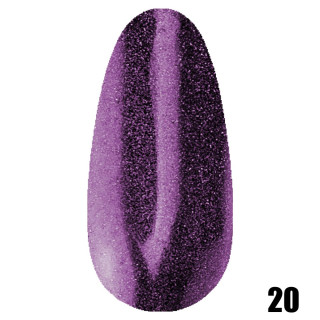 Дзеркальна пудра №20 (Фіолетовий з мерехтінням) Molekula Mirror Powder №20 0.8 г