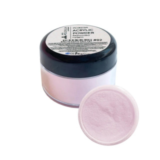 Акрилова пудра Nails Molekula Acrylic Powder 02 рожева 15 г