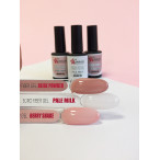 Моделирующая гель-база Berry Shake (ягодный шейк) Nails Molekula Euro Fiber Gel 12 мл