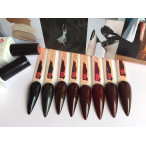 Гель-лак Gel Polish №002 Черный Nails Molekula 6 мл