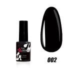 Гель-лак Gel Polish №002 Черный Nails Molekula 6 мл