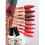 Гель-лак Gel Polish №009 Какао-пурпур Nails Molekula 6 мл