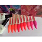 Гель-лак Gel Polish №018 Яскраво-рожевий Nails Molekula 6 мл