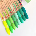 Гель-лак Gel Polish №057 Салатовий неон Nails Molekula 6 мл