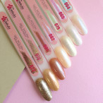 Гель-лак Gel Polish №082 Хамелеон персиковый с голубым отливом Nails Molekula 6 мл Гель-лак Gel Polish №082 Хамелеон персиковый с голубым отливом Nails Molekula 6 мл