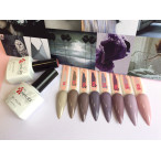 Гель-лак Gel Polish №113 Фиолетовый перламутр Nails Molekula 6 мл Гель-лак Gel Polish №113 Фиолетовый перламутр Nails Molekula 6 мл