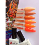 Гель-лак Gel Polish №148 Оранжево рудий неон Nails Molekula 6 мл Гель-лак Gel Polish №148 Оранжево рудий неон Nails Molekula 6 мл