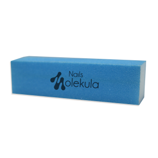 Баф 4-х сторонній блакитний120/120 Molekula M-26
