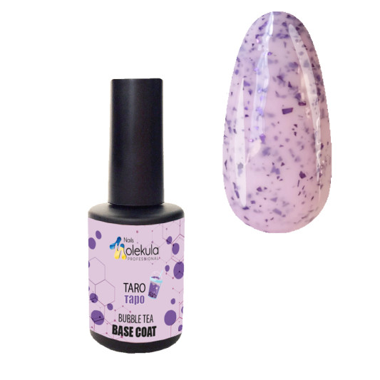 База таро Nails Molekula BASE Bubble Tea Taro 12 мл