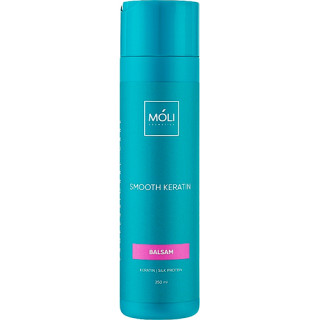 Бальзам безсульфатний з кератином та протеїнами шовку Moli Cosmetics 250 мл