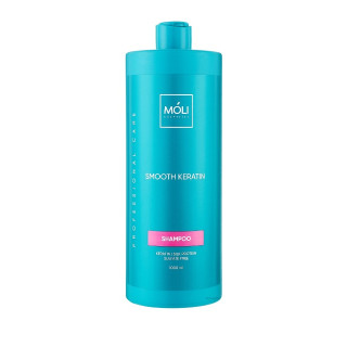 Шампунь безсульфатний з кератином і протеїнами шовку Moli Cosmetics Smooth Keratin 1000 мл