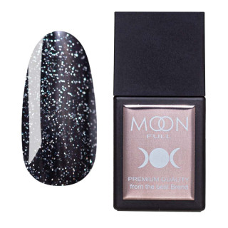 Кольорова база №3012 чорно-синій із шиммером та блискітками Moon Full Amazing Color Base 12 мл