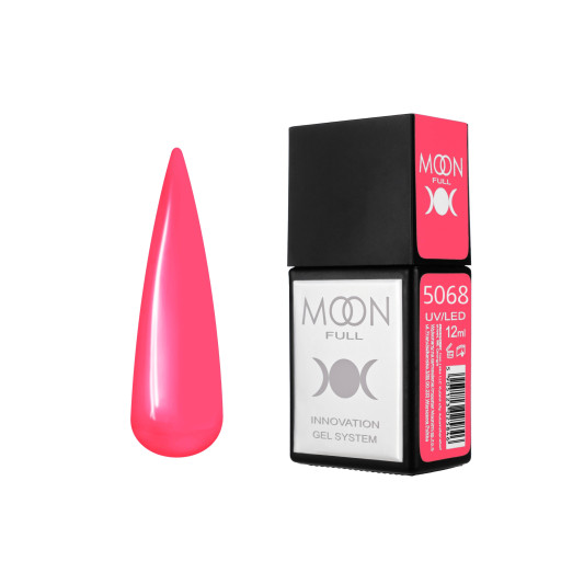 Гель-лак Moon Full Amazing Color Gel polish 5068, 12 мл