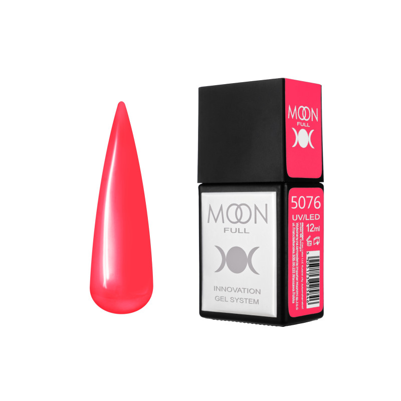 Гель-лак Moon Full Amazing Color Gel polish 5076, 12 мл Гель-лак Moon Full Amazing Color Gel polish 5076, 12 мл